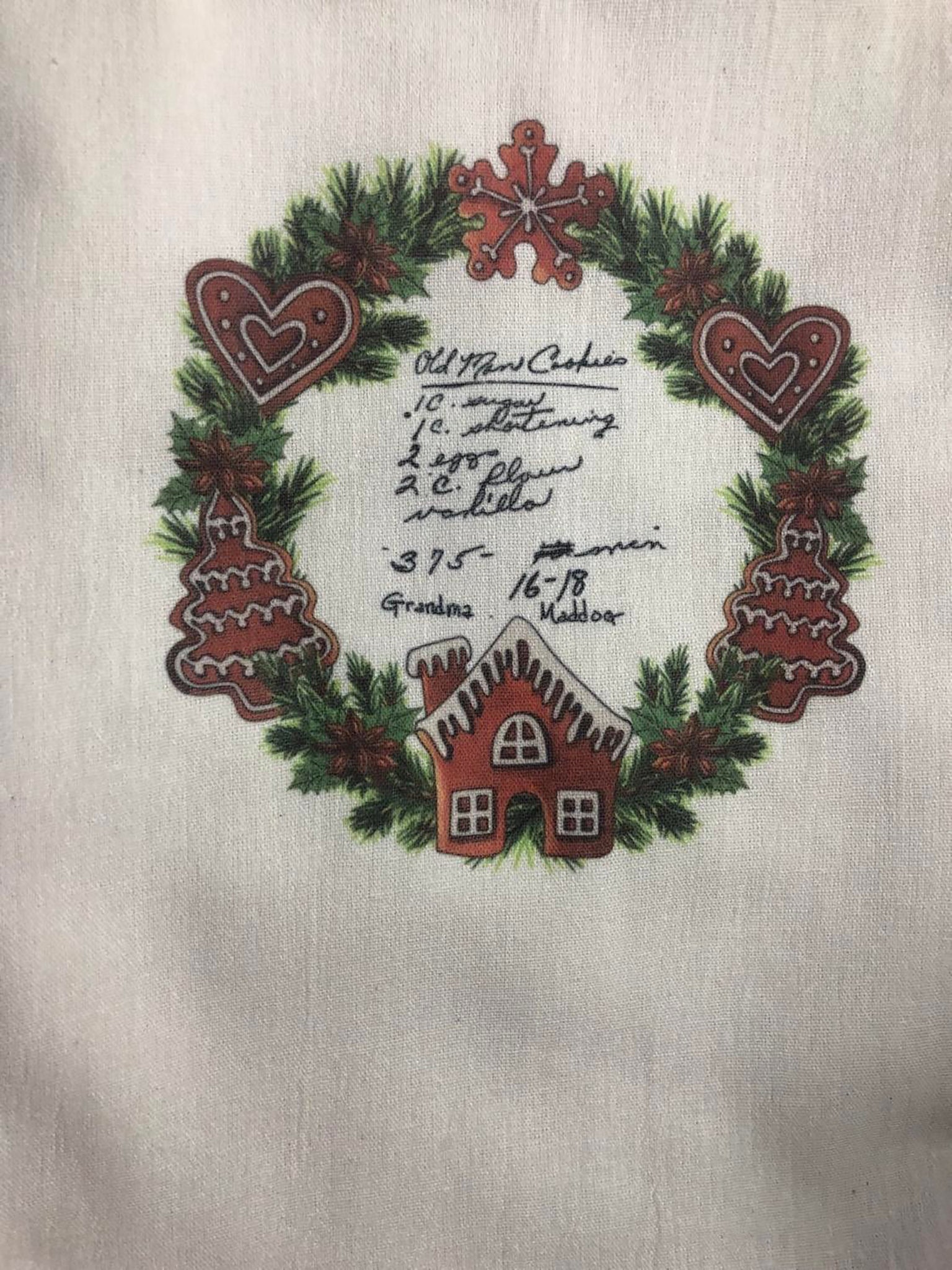 Single Custom Recipe Towels - One Recipe Per Towel - Free US Shipping!