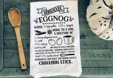 Whimsy Farm House Style EggNog Recipe Towel