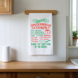 Whimsy Farm House Style Gingerbread  Recipe Towel