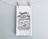 Whimsy Farm House Style Pecan Pie Recipe Towel