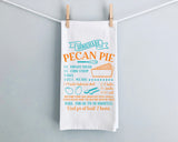 Whimsy Farm House Style Pecan Pie Recipe Towel