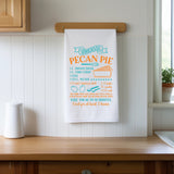Whimsy Farm House Style Pecan Pie Recipe Towel