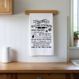 Whimsy Farm House Style Sugar Cookies Recipe Towel