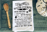 Whimsy Farm House Style Sugar Cookies Recipe Towel