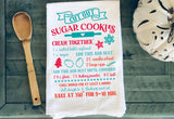 Whimsy Farm House Style Sugar Cookies Recipe Towel