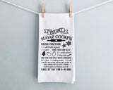Whimsy Farm House Style Sugar Cookies Recipe Towel