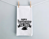 Every Thanksgiving I Give My Family the Bird – Funny Kitchen Towel