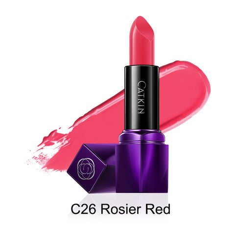 Catkin ™  Nutrivous Luxury Moisturizing Lipstick - Rosier Red