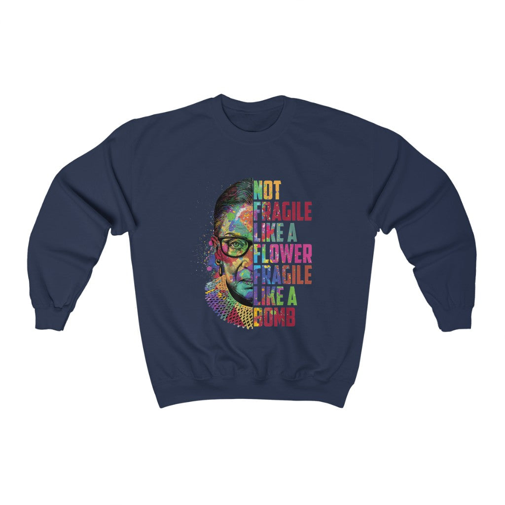 2 Fragile Like a Bomb - RGB Premium Crewneck Sweatshirt