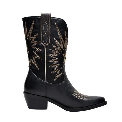 Style 800 Traditional Genuine Leather Cowboy Boots :: 2 Colors