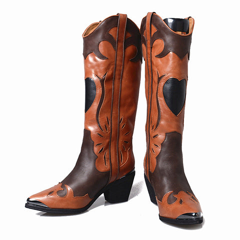Style 802 High Hearts Western Style Boots :: 2 Colors :: LIMITED QUANTITIES