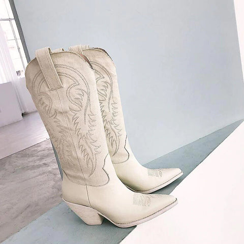 Style 805 Traditional Western Style Boots :: Available in 3 Colors