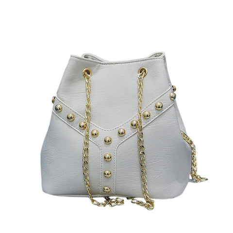 Ball & Chain Bucket Bag - Available in 2 Colors!