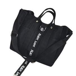 Black Label Canvas Shoulder/Messenger Bag - Available in 2 Colors!