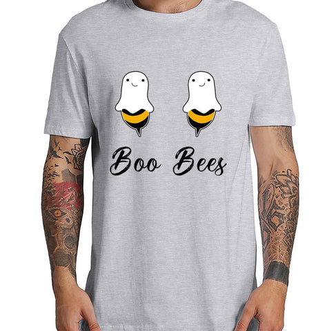 Boo Bees Halloween  Unisex Whimsy T-Shirt - Available in 5 Colors