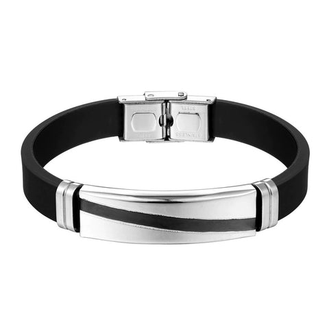 The Carlos :: Hand Crafted Mens Stainless Bracelet