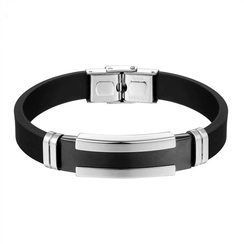 The Charles :: Hand Crafted Mens Stainless Bracelet
