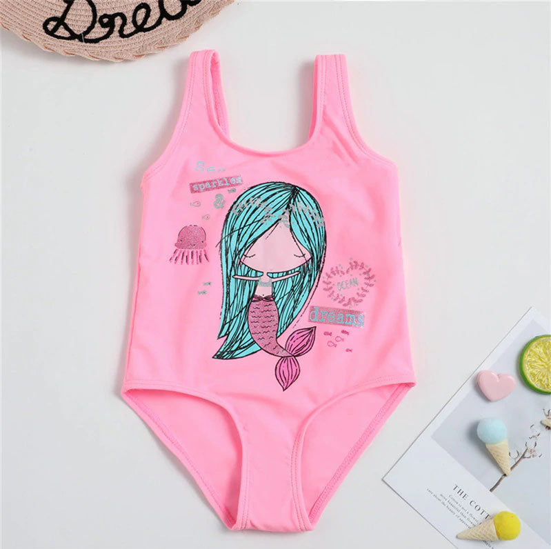 Girls Baby Mermaid Dreams Swimsuit
