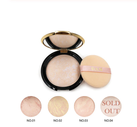 D.S.M Grecian All Pro-Series Natural Mineral Pressed Powder :: Available in 3 Colors