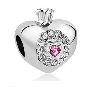 Heart's a Flutter Collection  -  European Pandora Style Beads