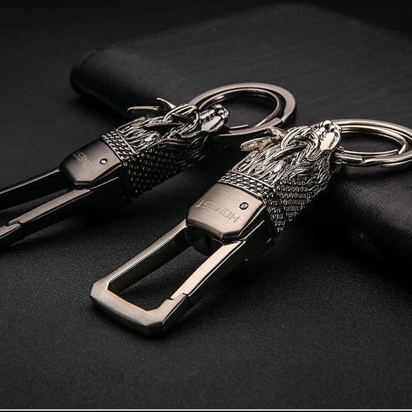 M-Style 2315 Dragon Totem I Men's Key Chain - Available in 3 Colors
