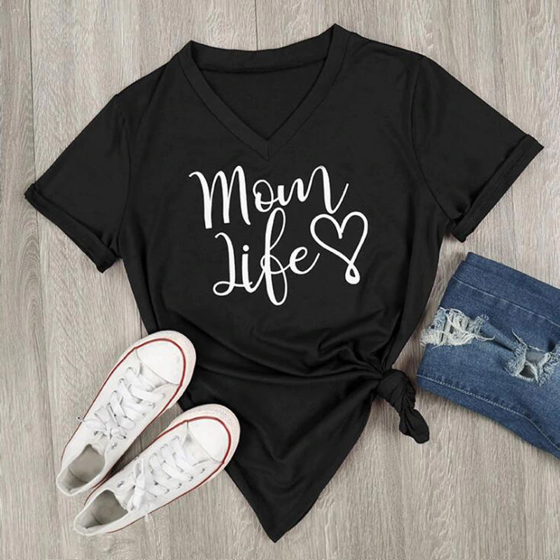 Mom Life Whimsy T-Shirt - Available in 4 Colors!