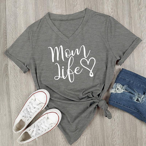 Mom Life Whimsy T-Shirt - Available in 4 Colors!
