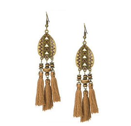 La Bohem  Collection  - Tribal Tassel Earrings