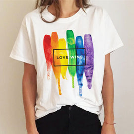 PRIDE Collection :: Love Wins! Cotton T-Shirt