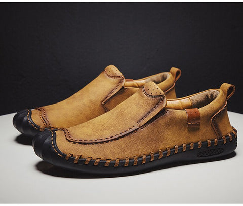 Style 103 Men's Casual Leather Moccasins/Loafers :: Available in 3 Colors