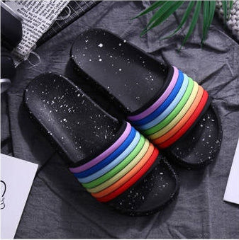 Style 111 Summer Slip On Beach Sandals :: Available in 2 Colors
