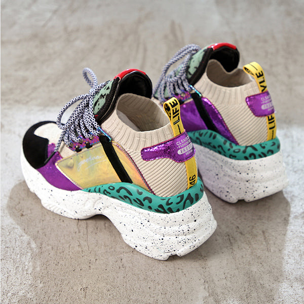 Style 129 Schnazzy Fiesta Sports Sneakers - 2 Colors - BEST SELLER!