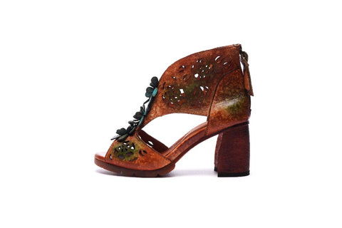 Style 1722 Bohemian Summer Collection - Genuine Leather Sandal Boots