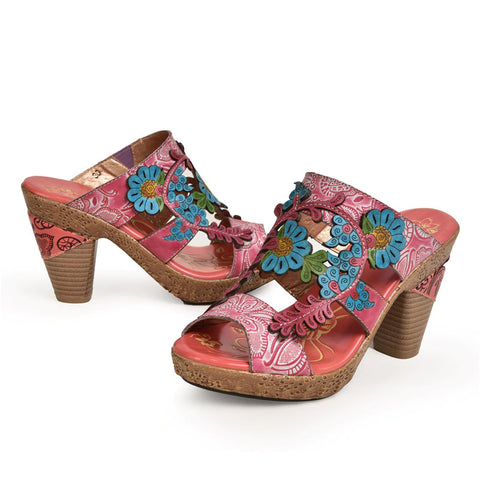 Style 1726 Bohemian Summer Collection - Boho Floral Fantasy Sandals