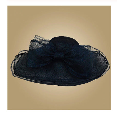Style 227 Luxury Collection Linen Kentucky Derby Hat - 2 Colors