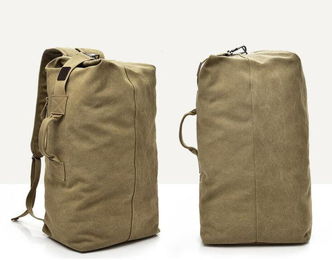 Style 241 Military Style Canvas Duffel Bag :: Available in 3 Colors