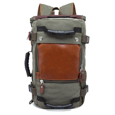 Style 243 Premium Men's Combo Backpack Handled Messnger Bag :: Available in 3 Colors
