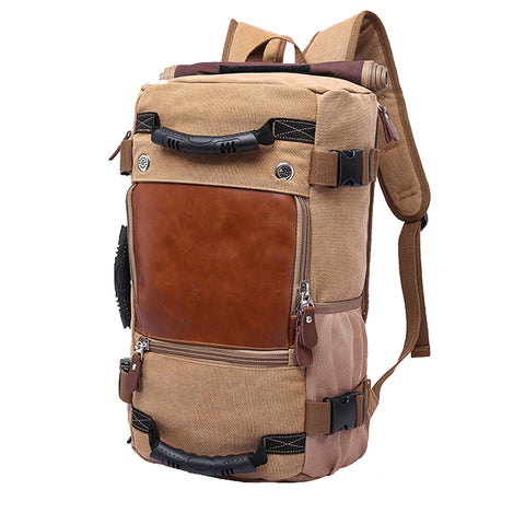 Style 243 Premium Men's Combo Backpack Handled Messnger Bag :: Available in 3 Colors