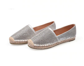 So Much Bling Sparkling Espadrilles