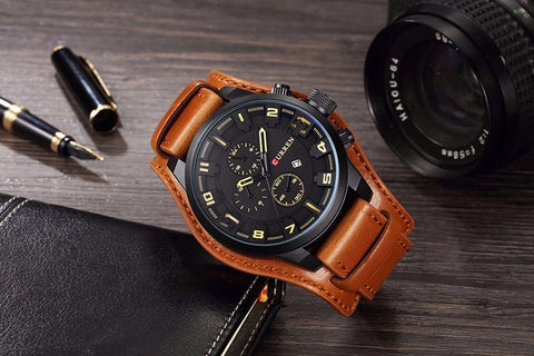 Style2314 Mens Military Style Analog Watch  - Available in 5 Colors