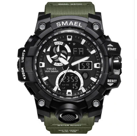 Style2315 SMAEL Men's Back-light Digital Military Style Watch  - Available in 7 Colors