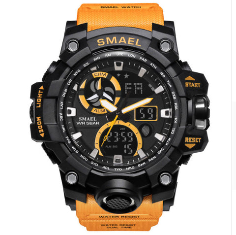 Style2315 SMAEL Men's Back-light Digital Military Style Watch  - Available in 7 Colors