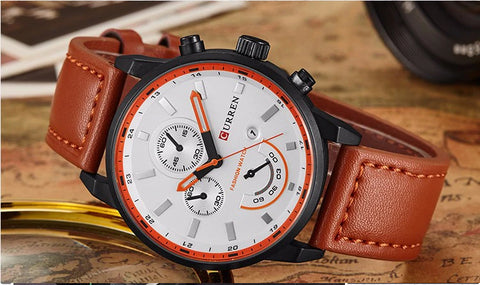 Style 2319 Men's Casual Quartz Sports Watch :: Available in 3 Colors