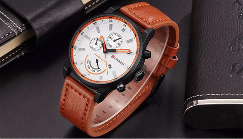 Style 2319 Men's Casual Quartz Sports Watch :: Available in 3 Colors