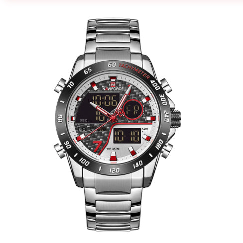 Style 4424 NaviForce® Men's Tachymeter Military/Sports Watch :: Available in 5 Colors