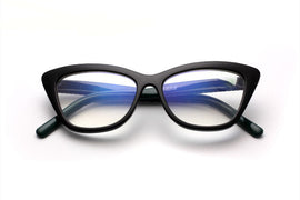 Style 7226 Women's Designer Quilted Cat Eye Reading Glasses :: Available in 4 Colors