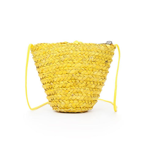 Summer Daisy! Hand Woven Straw Tote w/Oversized Silk Daisy - Available in 4 Colors