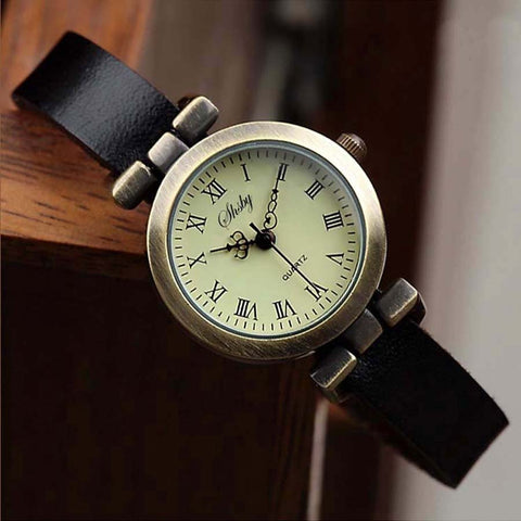 Ladies Vintage Roman Style Fashion Watch  :: Available in 11 Colors